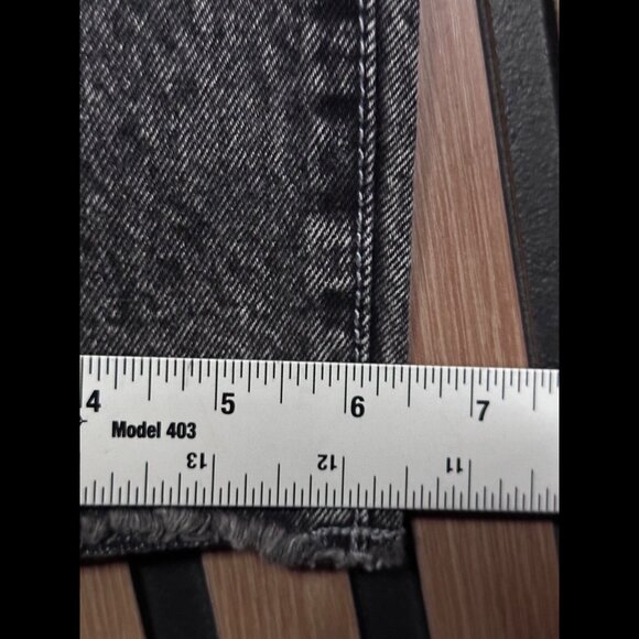 Laser Kitten x Forever 21 Overalls XS Girls Gray Charcoal Wash Rainbow Suspender - Picture 7 of 10